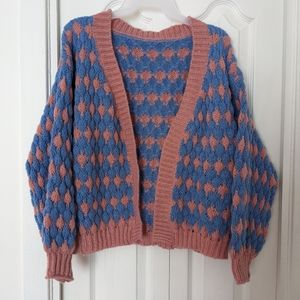 Shein cozy checkered cardigan ♥️ size L